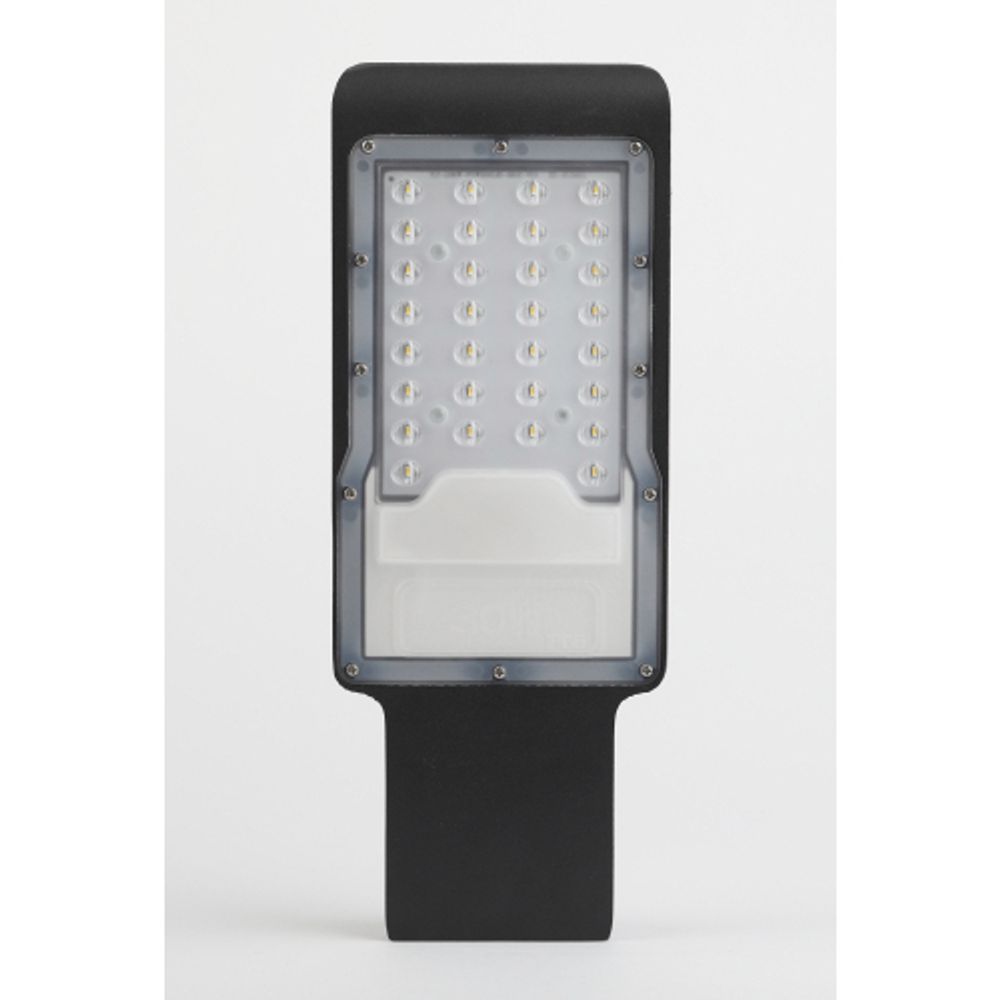 Уличный светильник ЭРА SPP-503-0-50K-030 30Вт 5000К 3000Лм IP65 КСС Ш-с DOB-SMD 48мм пульсации<5% | Уличные консольные светильники