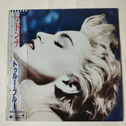 Винтажная виниловая пластинка LP Madonna True Blue (Japan 1986) (Obi) Papa Dont Preach