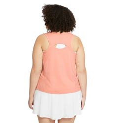 Женский топ теннисный Nike Court Dri-Fit Victory Tank Plus Line W - arctic orange/black/black