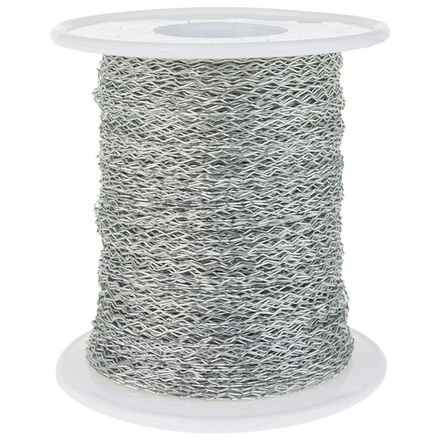 Проволока бульонка 0,3ммx150м 100г (Серебряный)