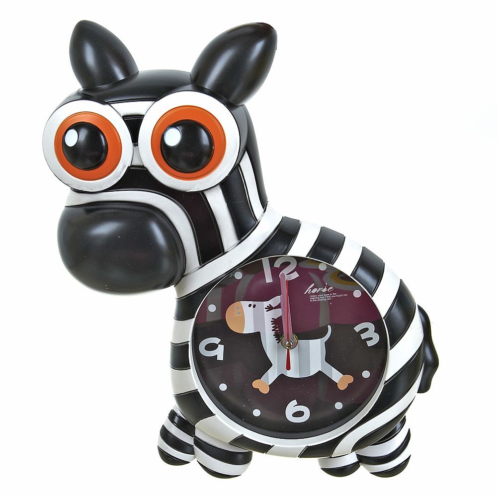 Часы настенные (с маятником) "Зебра" 30*7*41см. (3вида) (часы-батарейка 1"АА" в комплект не входит)