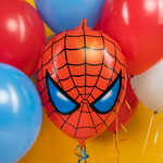 Фольгированный шар-фигура «Голова Человека-паука», 53 см