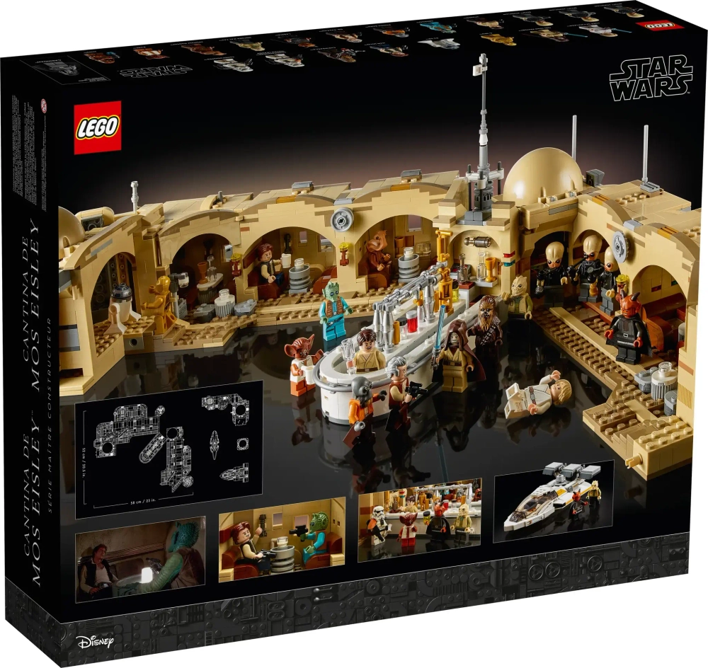 Конструктор LEGO Star Wars 75290 Кантина Мос-Эйсли
