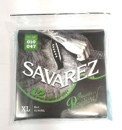 Струны для 12-струнной гитары Savarez A240XL фосфор