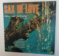 Винтажная виниловая пластинка LP Tony Williams Sax In Love (France 1975)