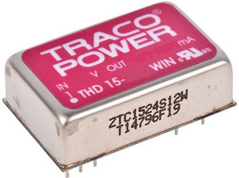 Преобразователь DC-DC модульный TRACO POWER THD 15-2423WIN
