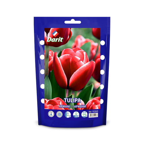 ЛУКОВИЦЫ ТЮЛЬПАН ТРИУМФ ARMANI 12/14, DARIT 5 ШТ/УП