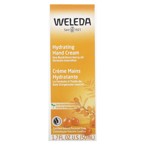 Weleda, Увлажняющий крем для рук, экстракты облепихи, 50 мл (1,7 жидк. унц.)