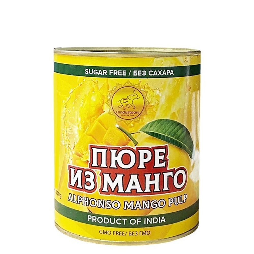 Манго пюре Himalaya Alphonso Mango Pulp ж/б 850 гр.