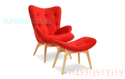 Кресло DC917 red-красное