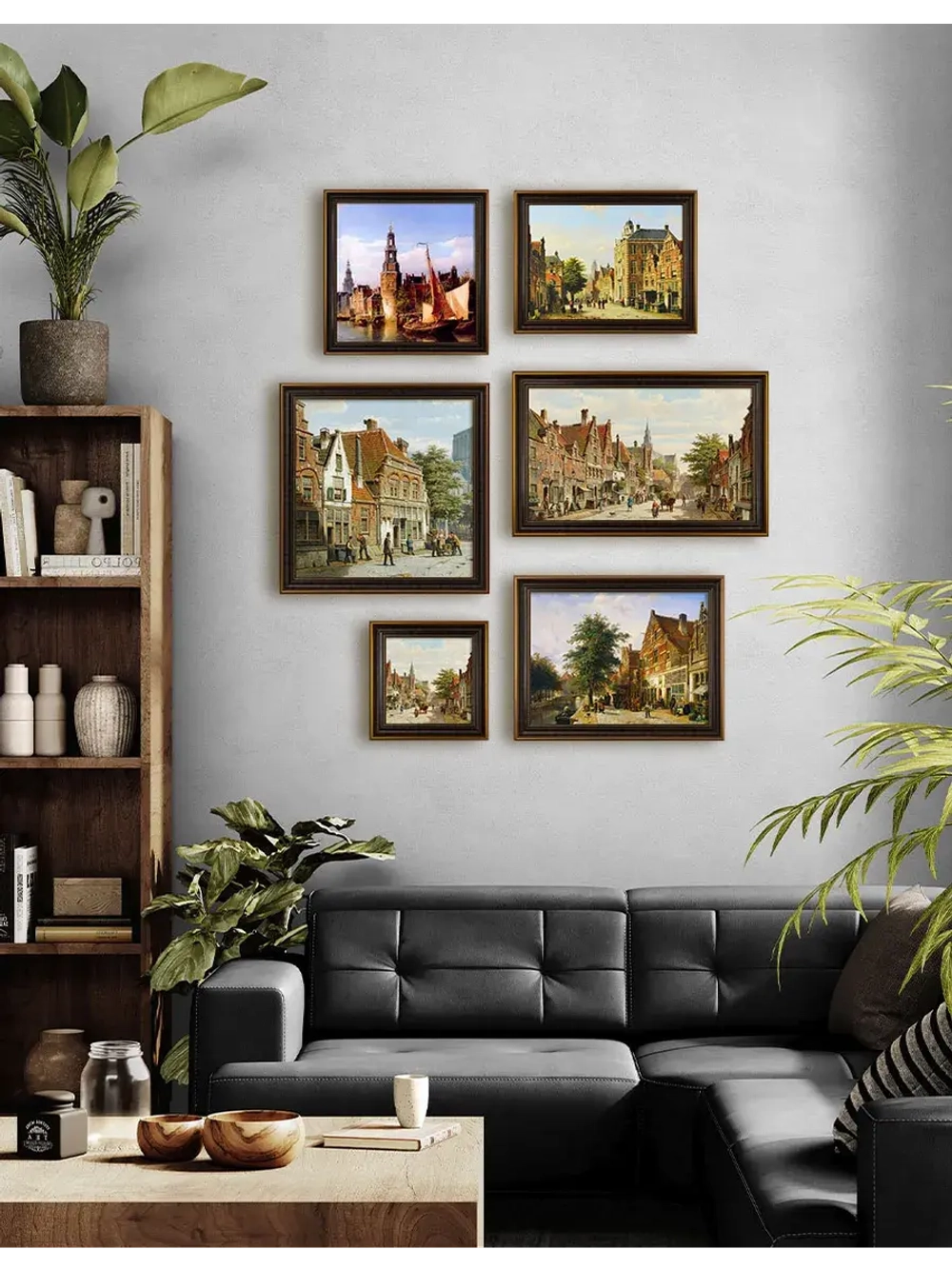 Картина серии "Голландия" настенная для интерьера 56*36 см