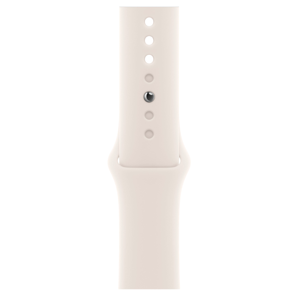 Умные часы Apple Watch Series 11 GPS, 46mm, Rose Gold Aluminium Case with Starlight Sport Band, M/L