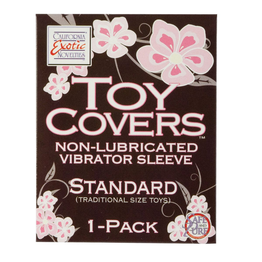 Насадка для вибратора стандартного размера TOY COVER STANDART (Цвет: прозрачный)