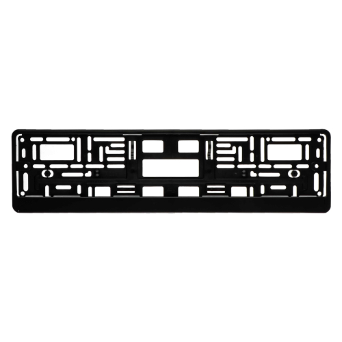 Рамка автомобильного номера,пластик,тисн.,хром 52,7*13,3см