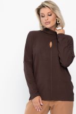 Джемпер Тринити (коричневый) Б14241-1М LT Collection