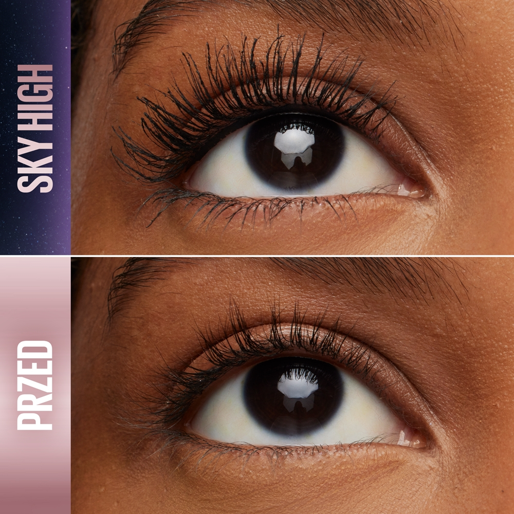 MAYBELLINE NEW YORK Lash Sensational Sky High - Тушь для ресниц, утолщающая и удлиняющая оттенок Black, 7 ml