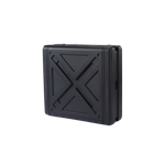 Ударопрочный пластиковый Рэковый кейс 3 юнита KZCASE@RACK3U