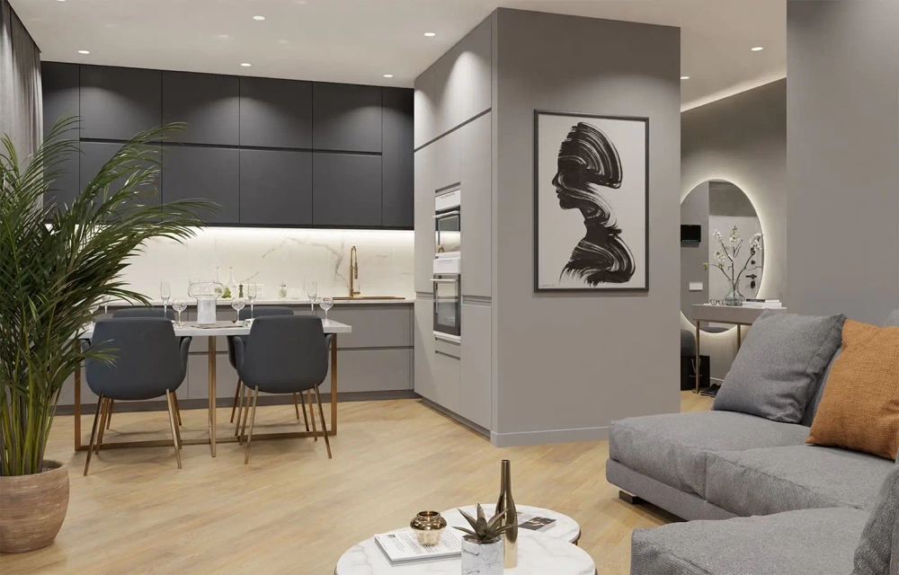 MSPC ламинат Stone Floor Дуб Яркий день 0061-7 MP