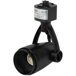 Трековый светильник однофазный ЭРА Taper TR12-GU10 BK под лампу GU10 черный