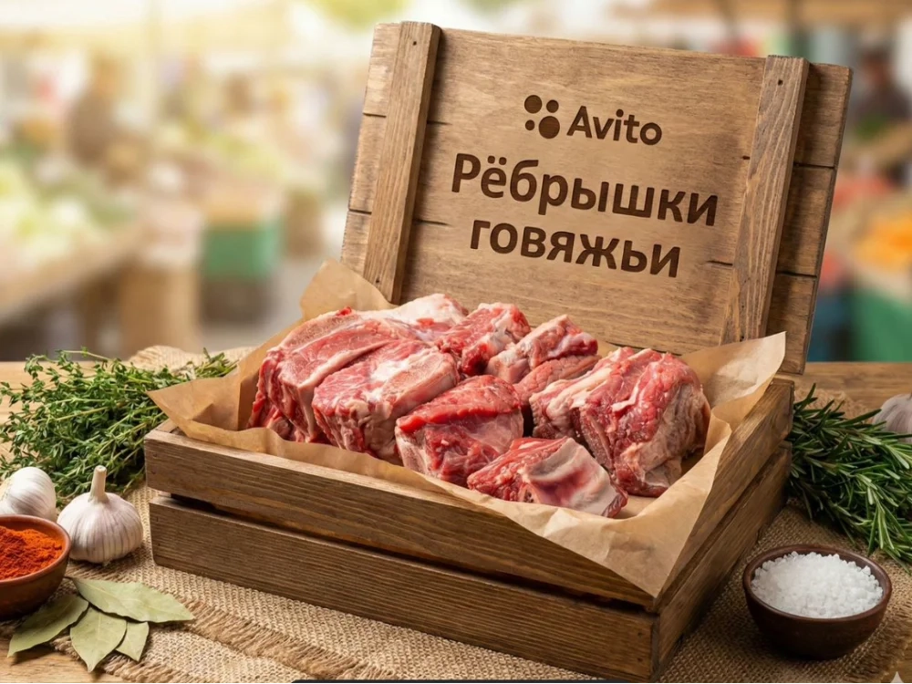 Рёбрышки говяжьи охлаждённые