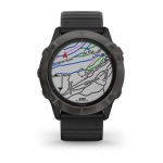 Смарт-часы Garmin Fenix 6X Pro Solar, титановый серый DLC, 010-02157-21