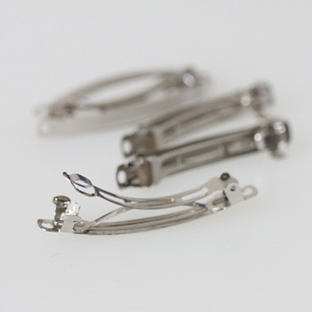 Основа-заколка "Автомат 8см" 1 шт