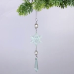 Подвеска «Ледяная сказка» 5,5*19 см, Зелёный