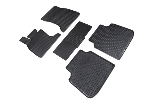 Резиновые коврики Сетка для BMW 7 Ser F-02 2008-2015, Seintex.85861