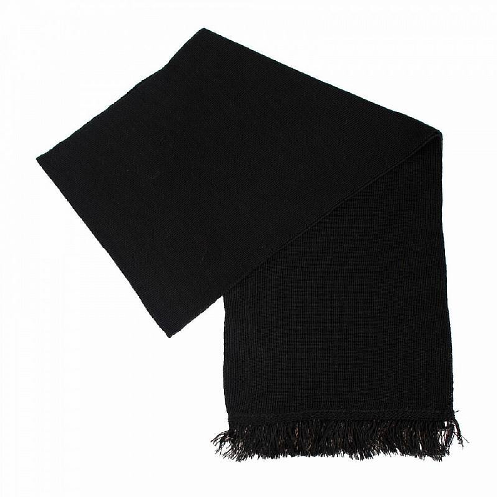 Кашне шарф черный