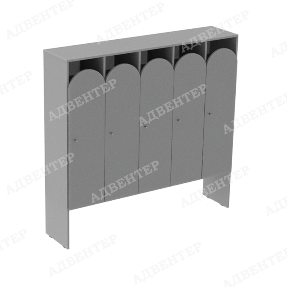 Шкаф детский для одежды 5 СЕКЦИЙ