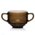 Бульонница стеклянная 480мл «Броунз» 53772SLBZT