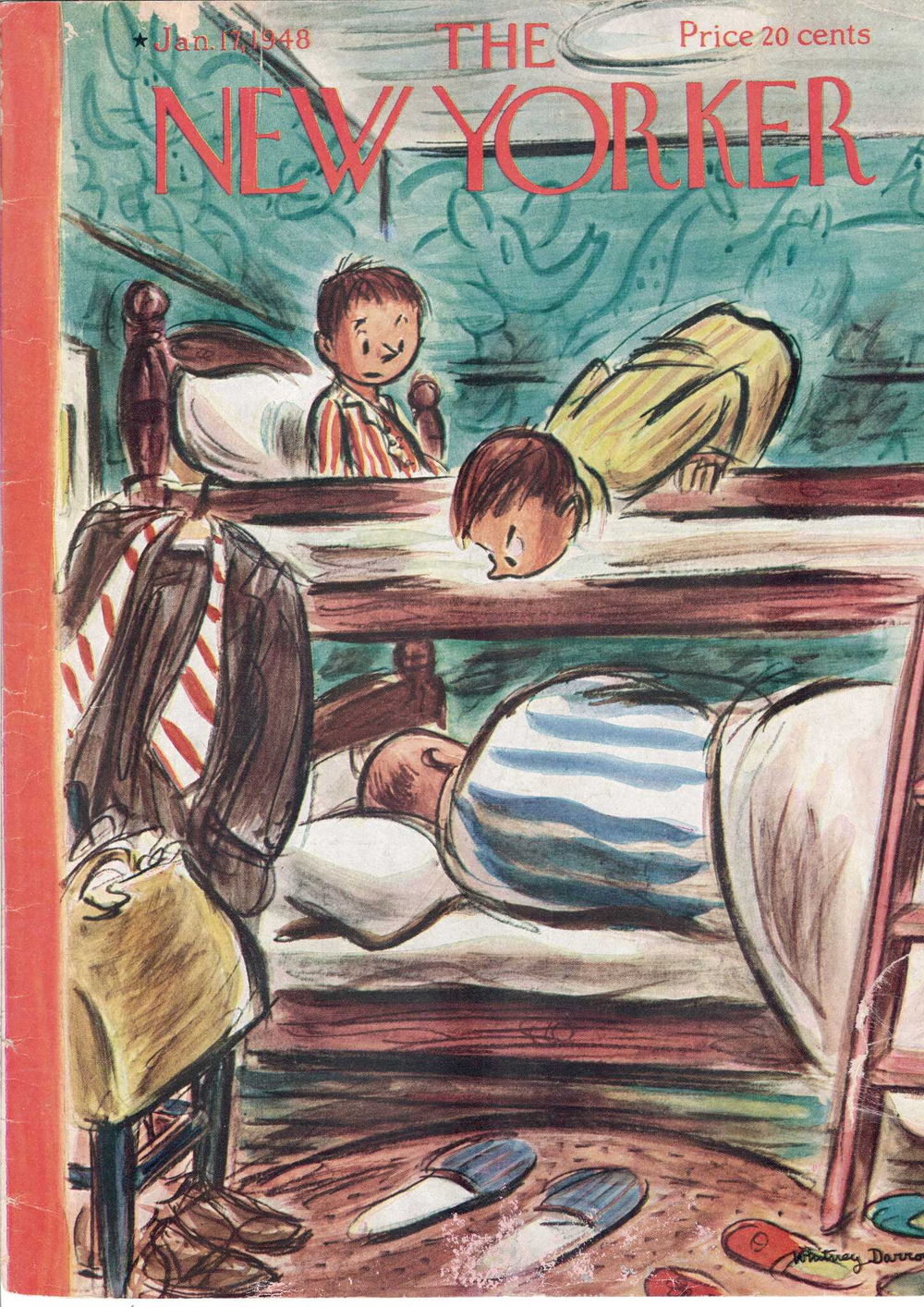Журнал The New Yorker 17-01-1948, обложка