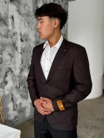 Пиджак мужской классический приталенный