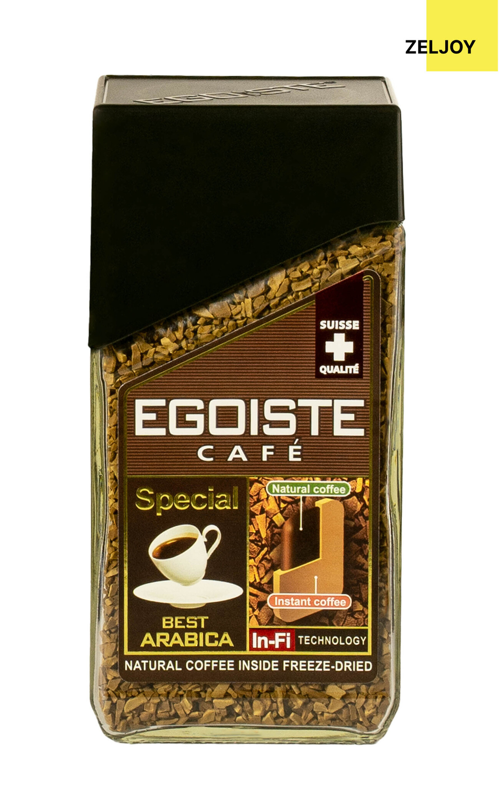 Кофе растворимый, EGOISTE Special 100 гр. ст/б