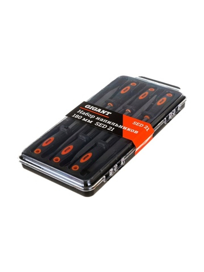 Набор напильников Gigant 180 мм SED 21