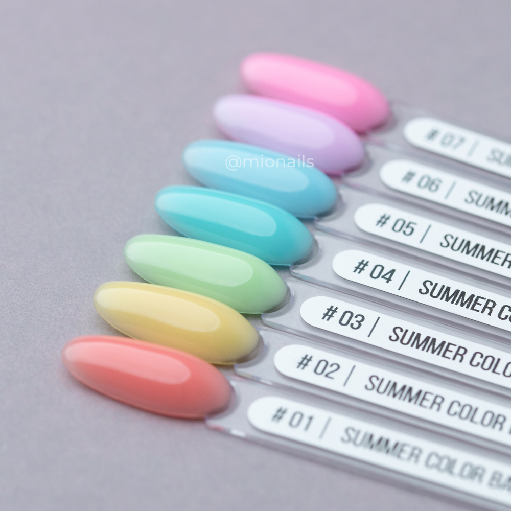 Камуфлирующая База MIO NAILS COLOR "SUMMER" № 04, 15мл.