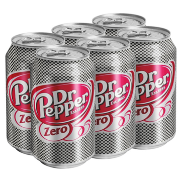 Газированный напиток Dr Pepper Diet Zero, 330 мл (Польша)