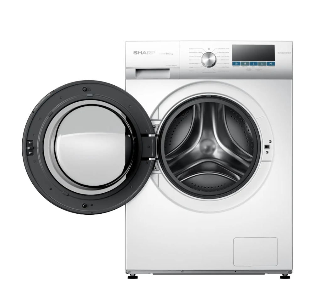 Стиральную машину SHARP ES-FSI812DLZ-W