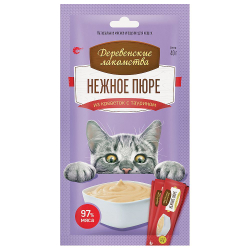 "Деревенские лакомства" нежное пюре из креветок (4х10г)