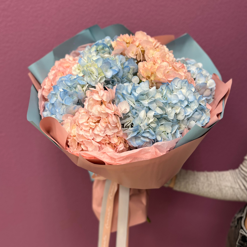 Букет из гортензий #28