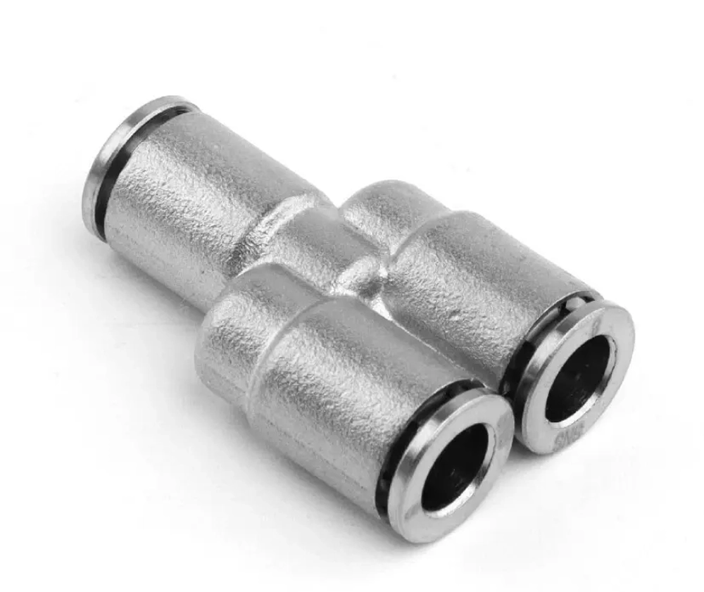 JPY Фитинг Y-образный Латунный SNS Pneumatic
