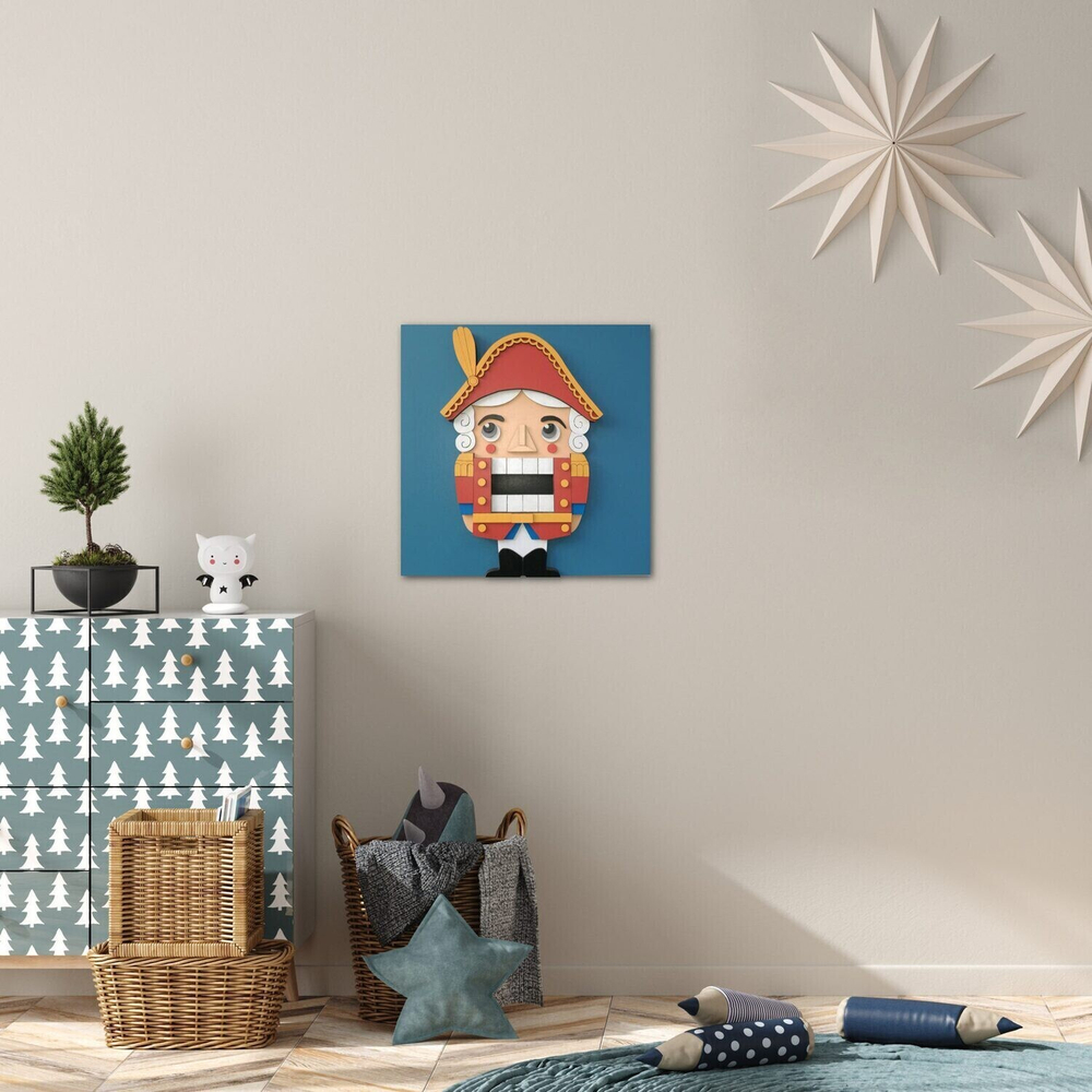 3D картина по номерам Щелкунчик, SamCraft, герой мультфильма и книг, подарочный набор для творчества, многослойное панно из дерева