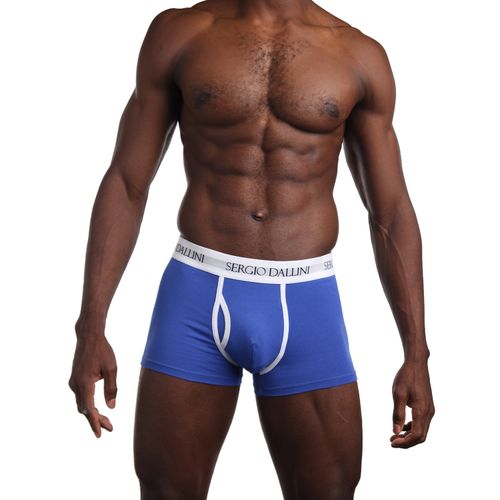 Набор мужских трусов боксеров 3в1 (синие, красные, серые) Sergio Dallini SD941-1