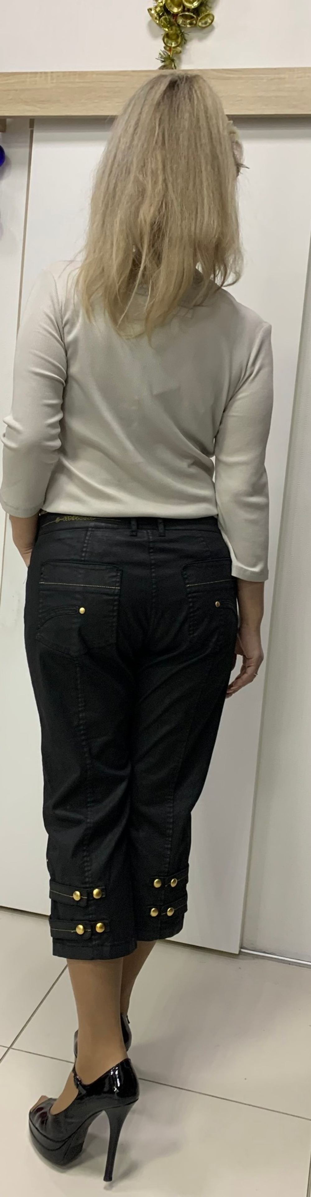 Капри с "напылением" и отстрочкой Sportalm Австрия