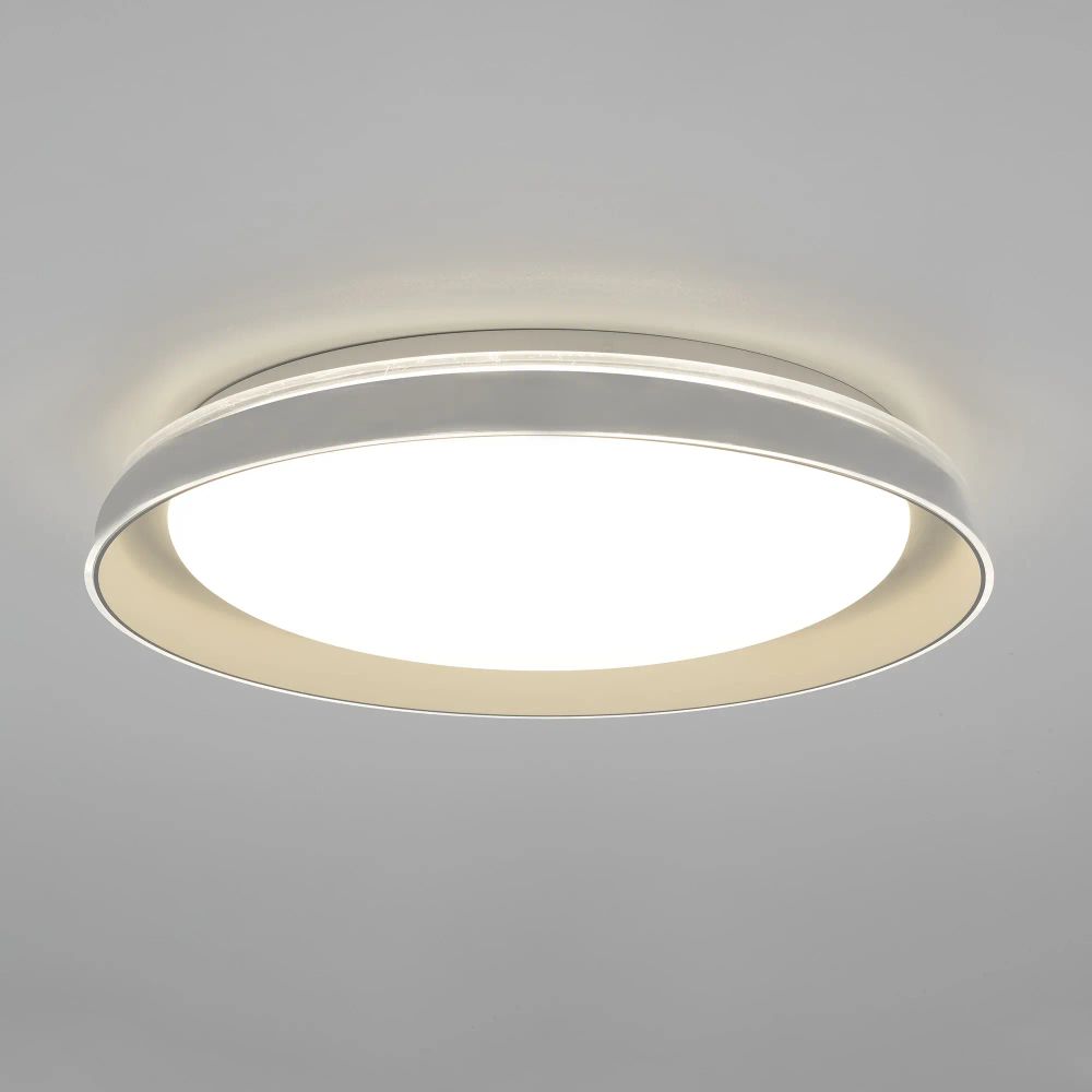 Citilux MEGA CL752351G LED RGB Светильник с пультом Белый + Серый