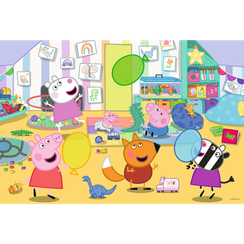 Pazl \ Puzzle \ Пазлы Puzzles - "24 Maxi" - Beautiful Peppa / Peppa Pig