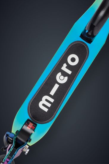 Самокат Micro Cruiser LED неохром