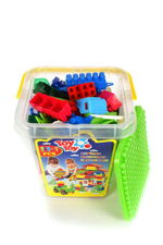 Конструктор 111+1эл. в пластмассовом контейнере BTG-023 (23х23х24см)