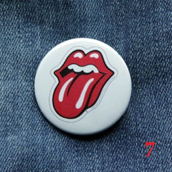 Значок Rolling Stones 36мм ( в ассортименте )