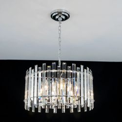 Citilux Ингвар CL334161 Люстра подвесная хрустальная Хром